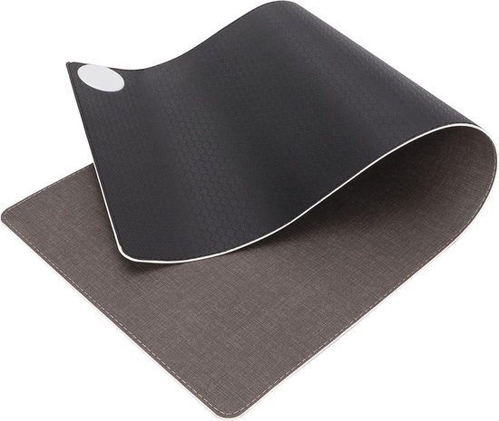 LAEMILIA Verwarmde Muismat, Bureauonderlegger, Verwarming, Bureau, Muis Toetsenborden, 80 x 33 cm, 3 Temperatuurniveaus, Automatische Uitschakeling, 3 Uur Verwarmde Pad