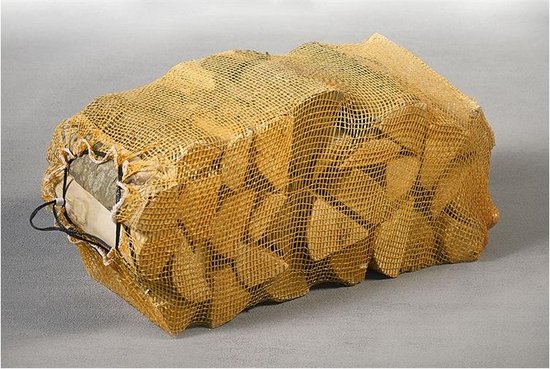100x - Netzak met koord 45x60cm - 30L - Voor brandhout van NatureHike — afbeelding 3