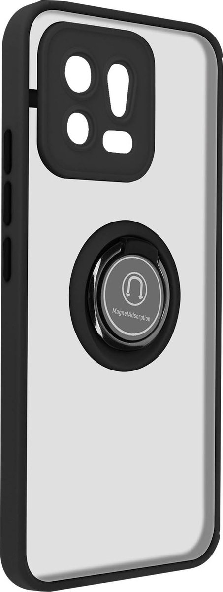 Avizar Hoes Geschikt voor Xiaomi 13 Ondersteuningsring Ondersteuning, Zwart