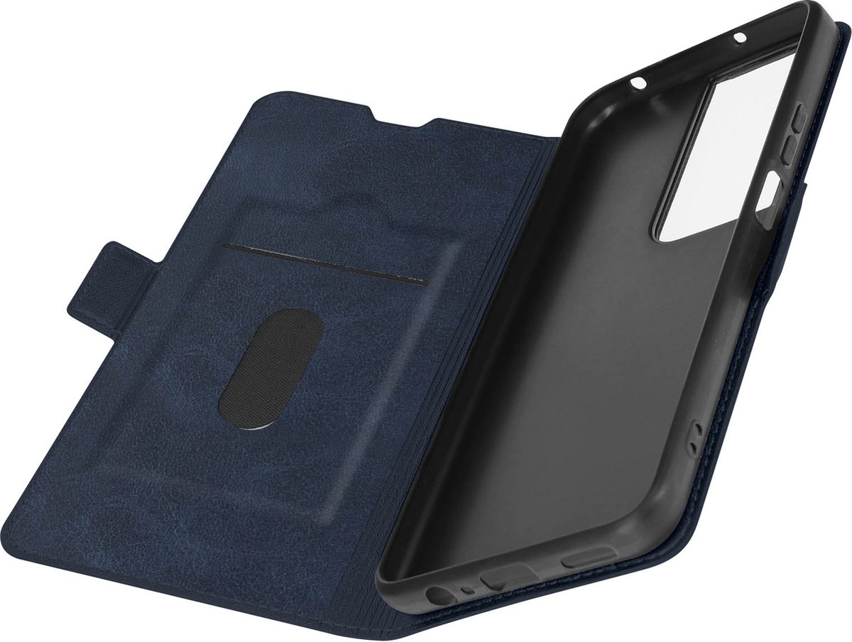Avizar Foliohoes Geschikt voor Honor 90 Smart Dunne kaarthouderflap, Nachtblauw