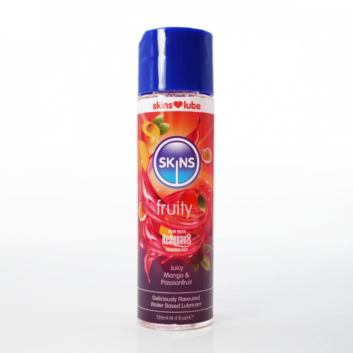 Skins - Mango & Passionfruit - Glijmiddel met Smaakje - Waterbasis - 130 ml