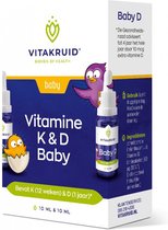 Vitakruid Baby Vitamine K & D 2x 10 ml