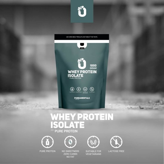 Fundamentals Whey Protein Isolate - Protein shake - Eiwitpoeder - Lactose vrij - Vrij van kleur/smaak stoffen - 1000g — afbeelding 5