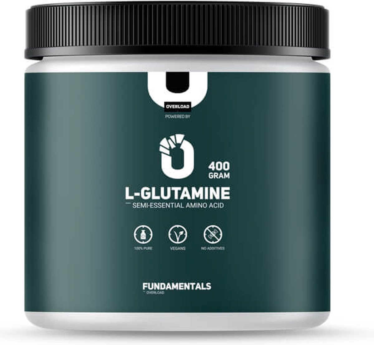 Goedkoopste Fundamentals L-Glutamine - Aminozuren - Vegan - 400g - Voedingssupplement