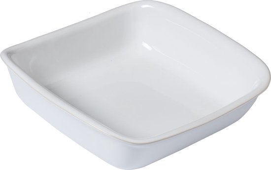 Pyrex - Plat à four carré Supreme 2,6 litres - Wit - Céramique