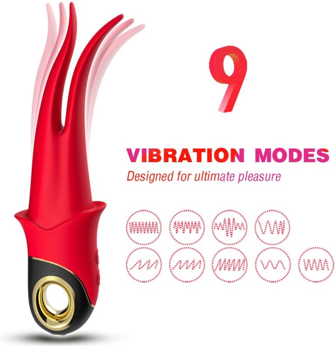 Goedkoopste ARMONY - SHADOW VIBRATOR DOUBLE-HEAD TEASING RED | VIBRATOR | PREMIUM VIBRATOR | DESIGN VIBRATOR | SEKSSPEELTJES VOOR VROUW | SEX TOYS VOOR VROUW | SEKSSPEELTJES VOOR KOPPELS | SEX TOYS VOOR KOPPELS