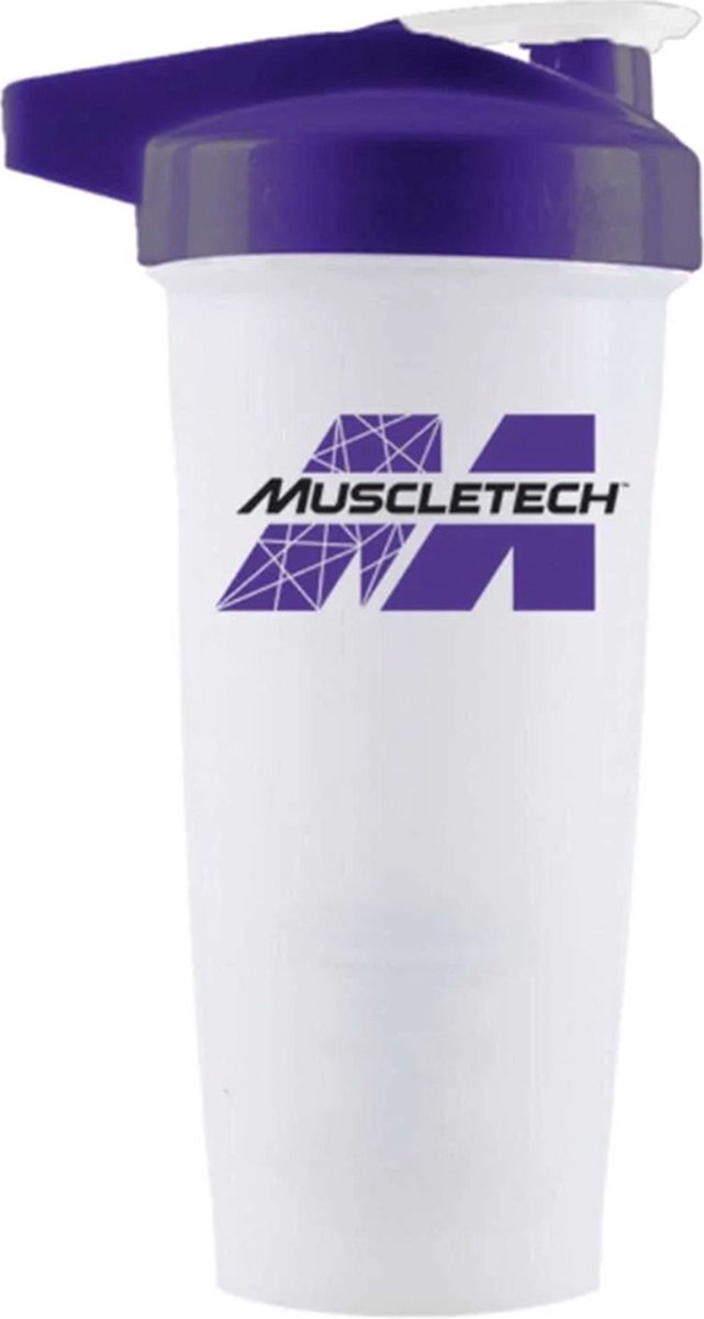 Shakebeker 828ml White/Purple