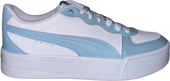 Puma Skye - Maat 36 - Wit/Lichtblauw - Sneakers Dames