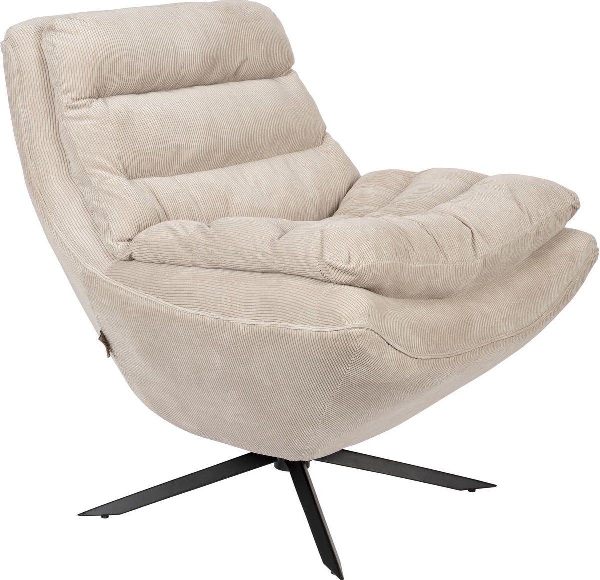 Dutchbone Vince Loungestoel Beige