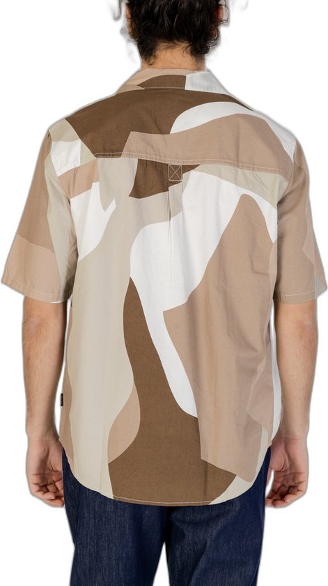Katoenen Overhemd Met Print En Knoopsluiting