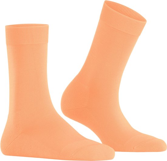 FALKE ClimaWool damessokken - oranje (orange) - Maat: 37-38