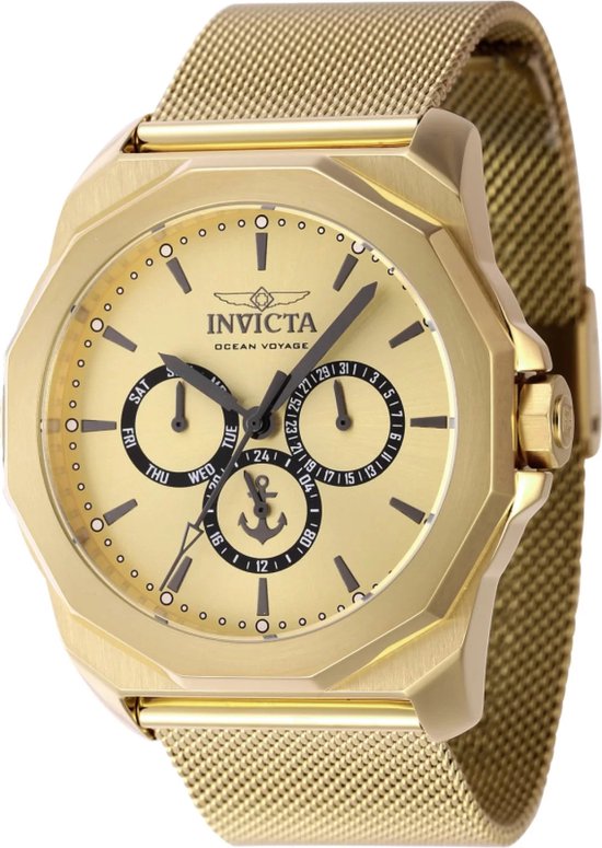 Invicta OCEAN VOYAGE 46255 Quartz Herenhorloge - 44mm