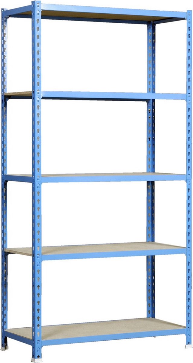 Planken Simon Rack Maderclick Plus 5/500 750 Kg Metaal 5 Planken Spaanderplaat (200 X 100 X 50 Cm)
