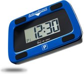 Elektronische parkeermeter voor de auto 111 x 72 x 25 mm blauw - Parkeerschijf Digitaal conform verkeersregels