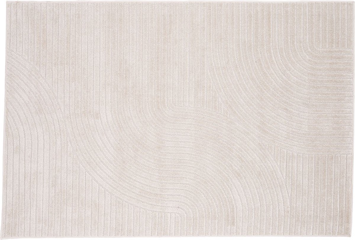 Vince vloerkleed 230x160cm wit.