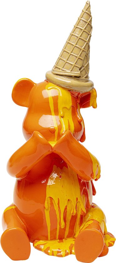 Foto: Decofiguur sitting gelato bear