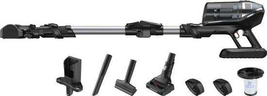 Rowenta X-Force Flex 14.60 RH9958 - Steelstofzuiger - Draadloos - Ideaal voor huisdiereigenaren- 200 Airwatt - Flexibele Buis - 70 min. gebruikstijd - LED verlichting zuigmond