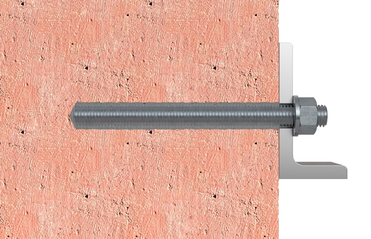 Fischer 5x Ankerstang FIS A M 24 x 290 mm niet roestvast staal A4 - 90461