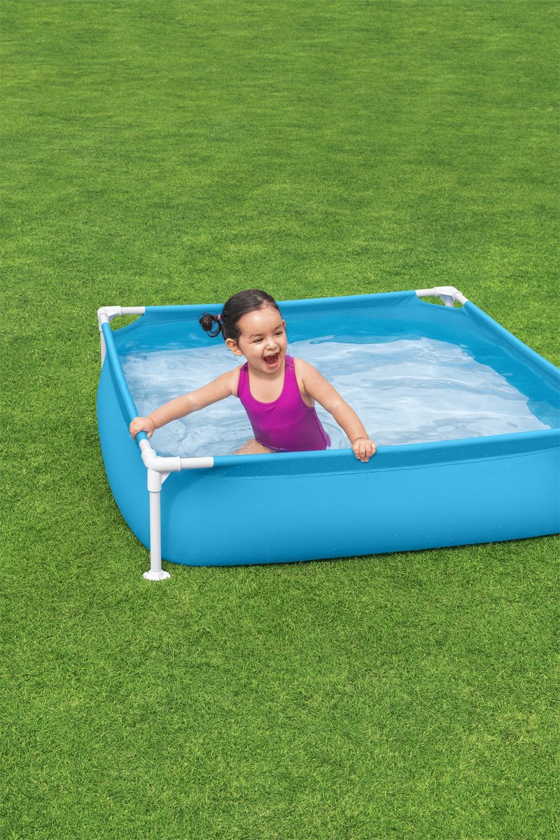 Bestway My first frame zwembad vierkant 122 cm — afbeelding 2