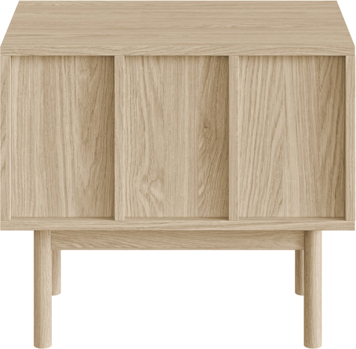Selsey nachtkastje Neksto - 58 cm - Geolied eikenhout