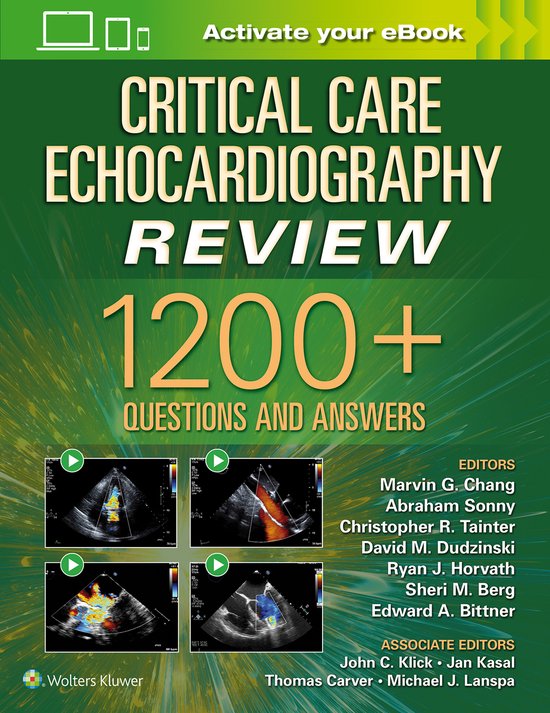 Critical Care Echocardiography Review - cover