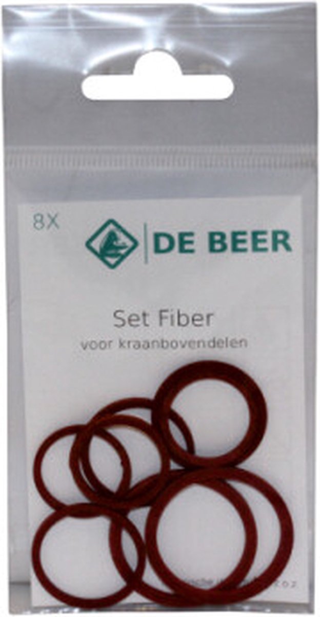 De Beer sanitair ringen voor Kranen artikel 17.4250-988 rode sanitair ringen bovenkranen