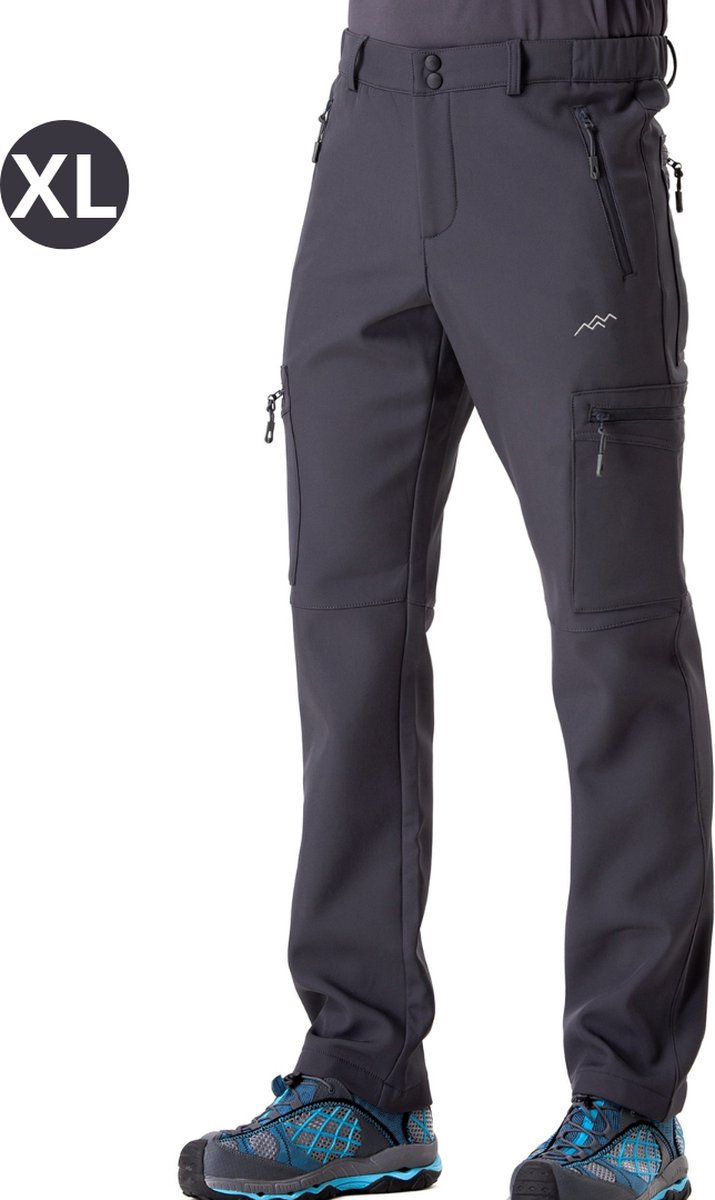 Nivard Skibroek Skipak Snowboard Broek Winterbroek Sneeuwbroek Heren Wintersport Outdoor Grijs