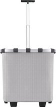 Bol.com Reisenthel Carrycruiser Boodschappentrolley - 40L - Herringbone Grey Lichtgrijs aanbieding