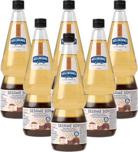 Foto: Hellmann s vinaigrette sesam en soja 6x1l