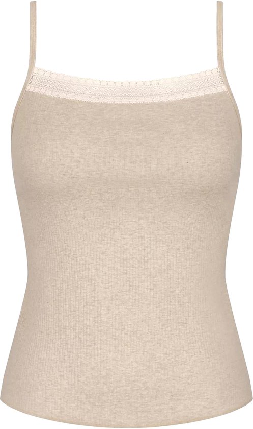 Sloggi dames hemd GO Ribbed Crop Top L Creme bol
