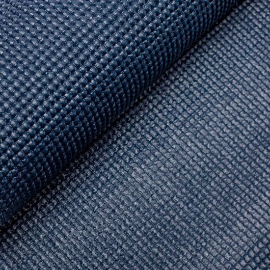 Yogamat - 61x183x0.5cm - Indigo - PVC - yoga mat, yogamatten, yoga mat anti slip, yogamat antislip van Avento — afbeelding 2