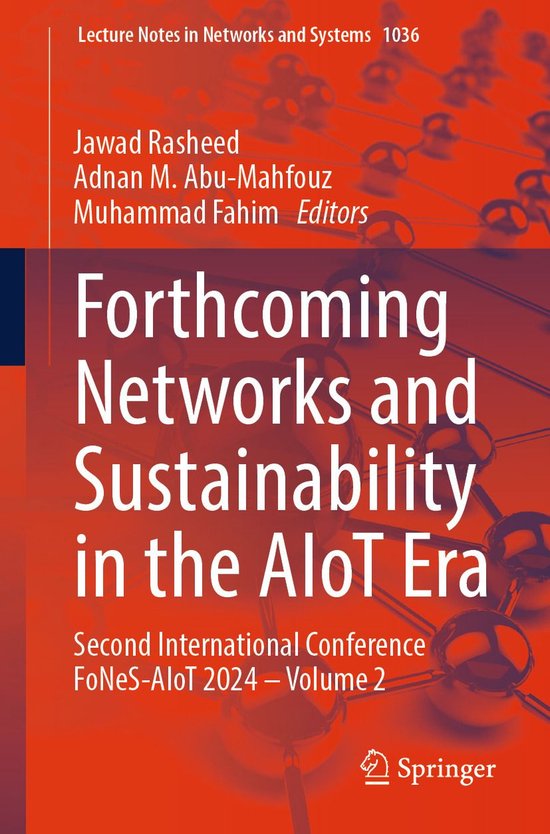 Foto: Lecture notes in networks and systems 1036 forthcoming networks and sustainability in the aiot era