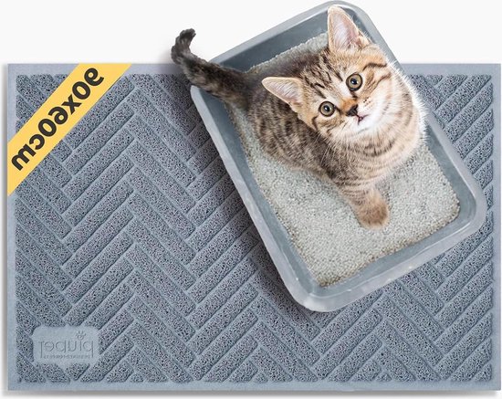 Kattenbakmat, 90 x 60 cm, mat, kattenbak, onderlegger