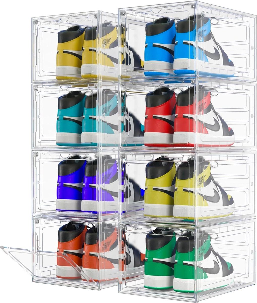 Opbergdoos voor schoenen - transparant - grote capaciteit transparent box