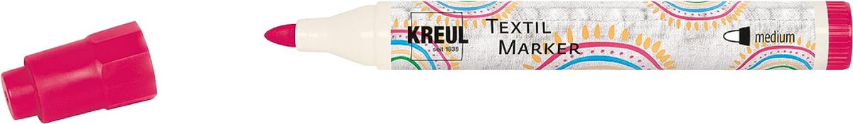 KREUL 90773 markeerstift 1 stuk(s) Fibre tip Rood