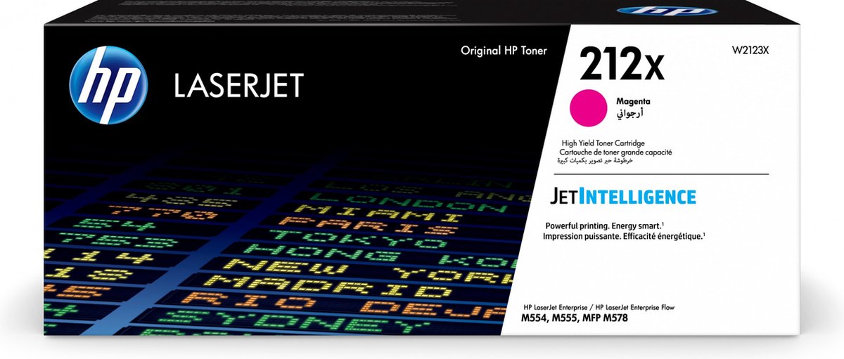 HP 212X originele high-capacity magenta LaserJet tonercartridge