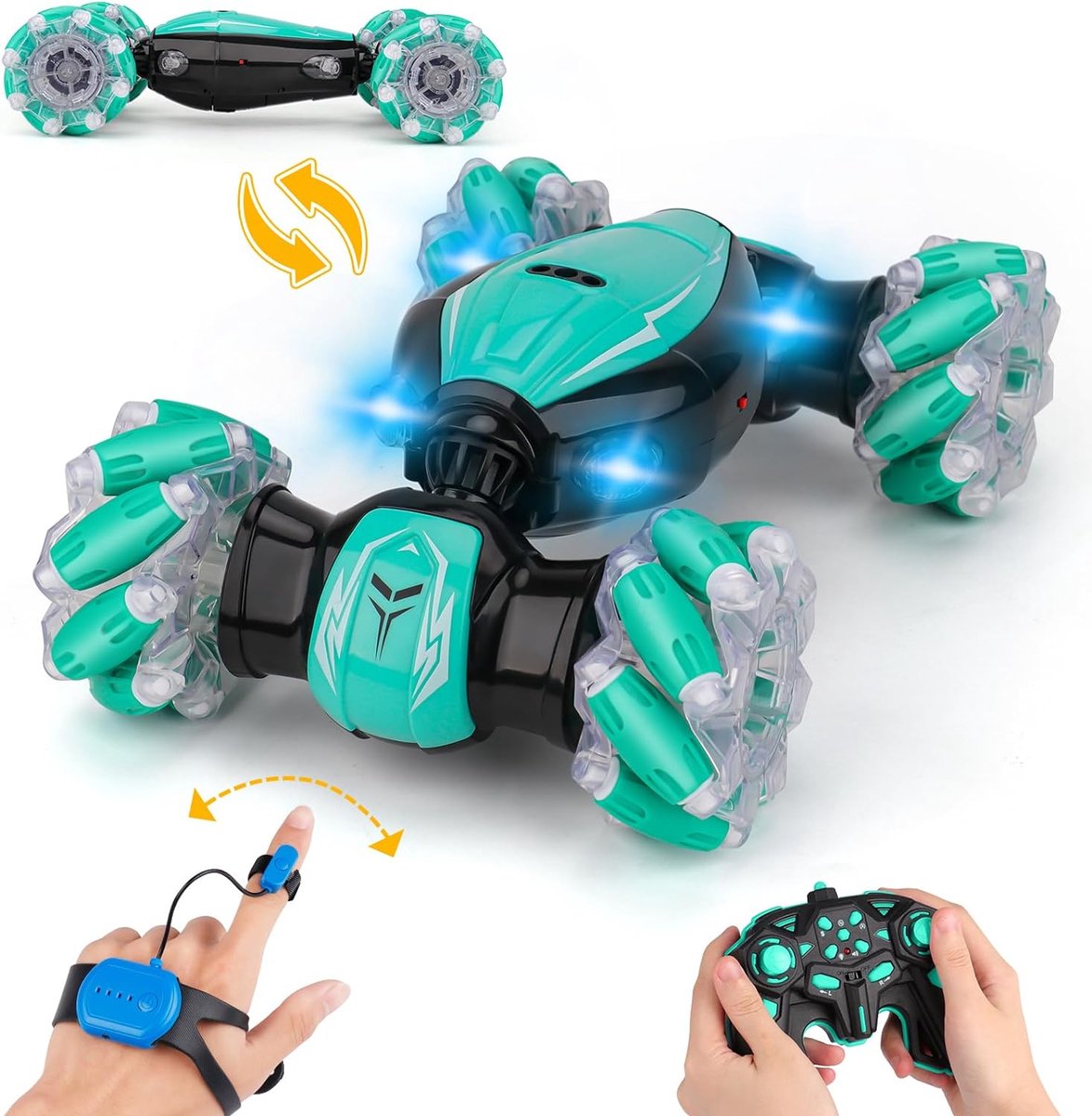 ShopHaven Bestuurbare RC Auto Offroad Afstandsbediening Handbediende RC Auto Verjaardagscadeau voor Kinderen Eindeloos Speelplezier