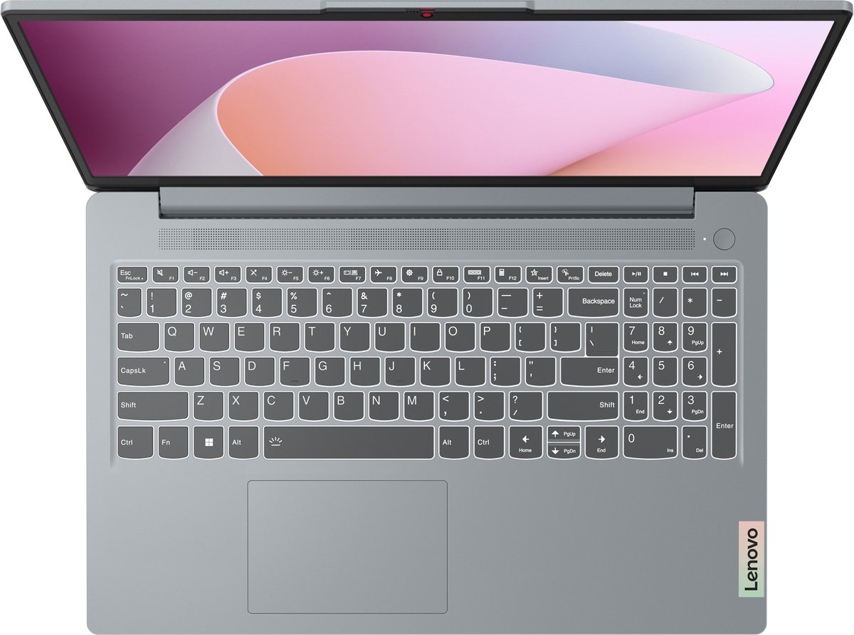 Lenovo IdeaPad Slim 3 15AMN8 AMD Ryzen™ 5 7520U Laptop 39,6 cm (15.6") Full HD 16 GB LPDDR5-SDRAM 512 GB SSD Wi-Fi 6 (802.11ax) Windows 11 Home Engels Grijs thumbnail 4