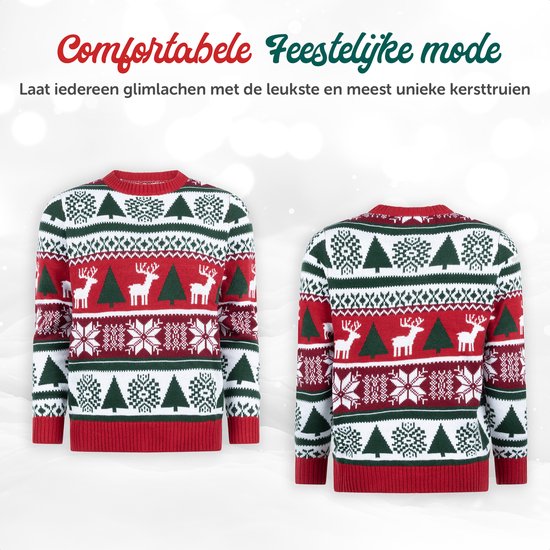Mauvais pull de Noël Femmes & Hommes - Pull de Noël «Bont & Cozy » - Hommes & Femmes Taille XXL - Sinterklaas - Noël - Cadeau de Noël