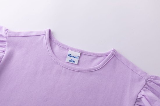 Newness Kids - t-shirt violet à volants - taille 98