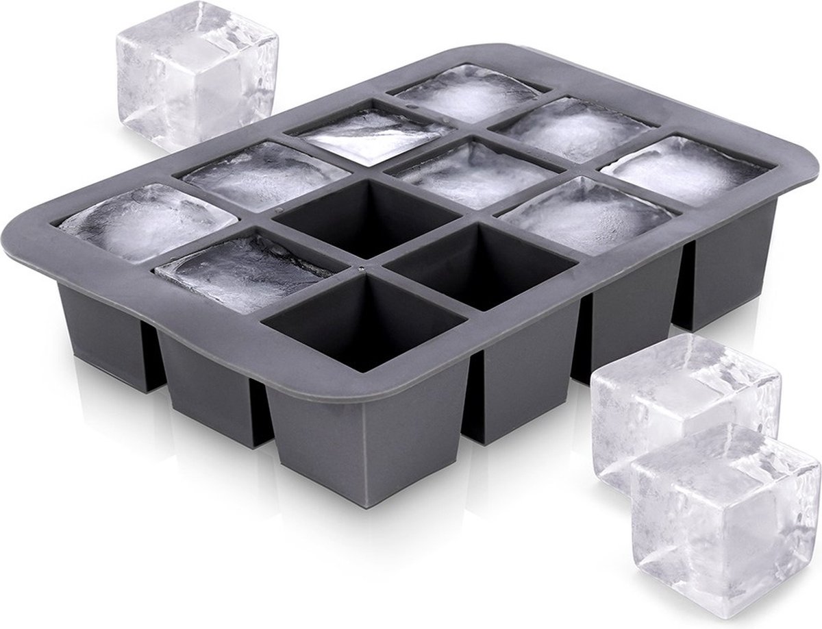Ijsblokjesvorm Silicone 19,5x14x4 cm - Ijsblokjes