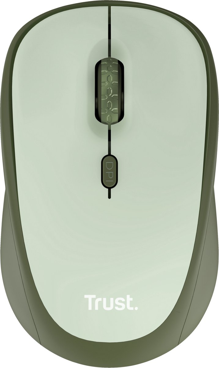 Trust Yvi+ - Draadloze Muis - Compact - Stil - Groen