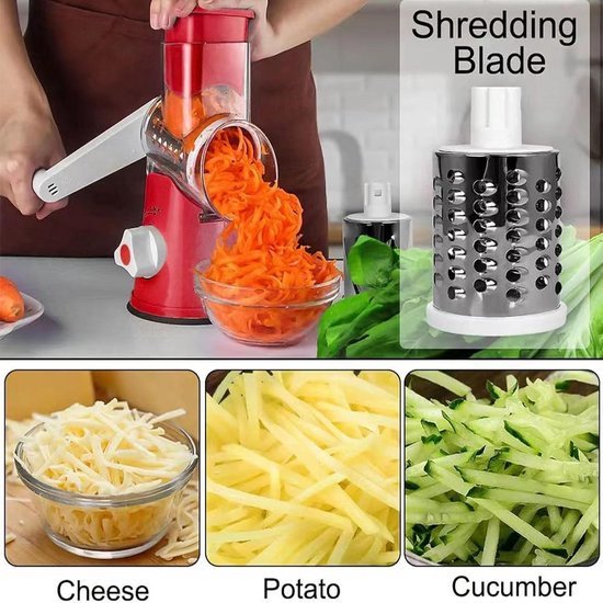 Video's over Wat is Keukenhulpmiddel Multifunctionele Snijder Handmatige Voedsel Fruit Groente Hakker Snijder