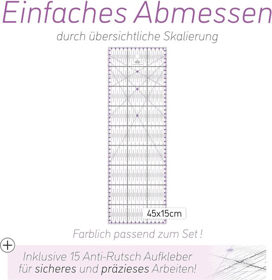 Lange & König Snijmat set A3 incl. rolsnijder, snijmat