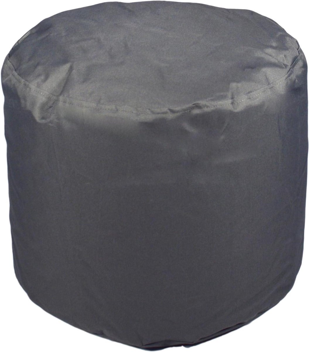 Zitkruk rond ca. Ø50 x H40 cm - outdoor & indoor zitzak - waterafstotende kruk - antraciet - verschillende kleuren