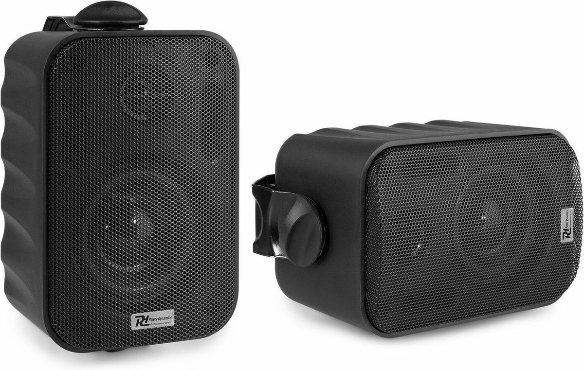 Buiten speakers - Power Dynamics BT10 versterker met Bluetooth en 3'' zwarte speakers thumbnail 8