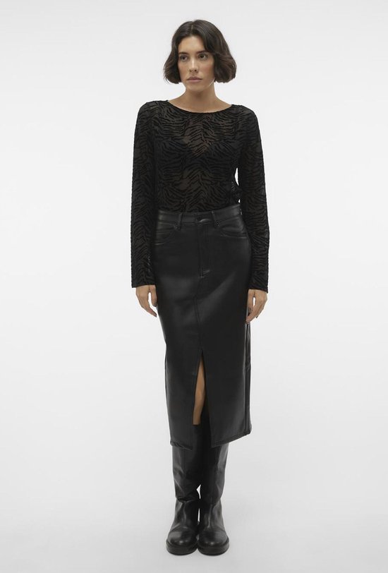 VERO MODA VMVERI HR CALF PL SKIRT NOOS Rok Femme - Taille S