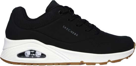 Skechers Uno - Stand On Air - Dames Sneakers - Zwart