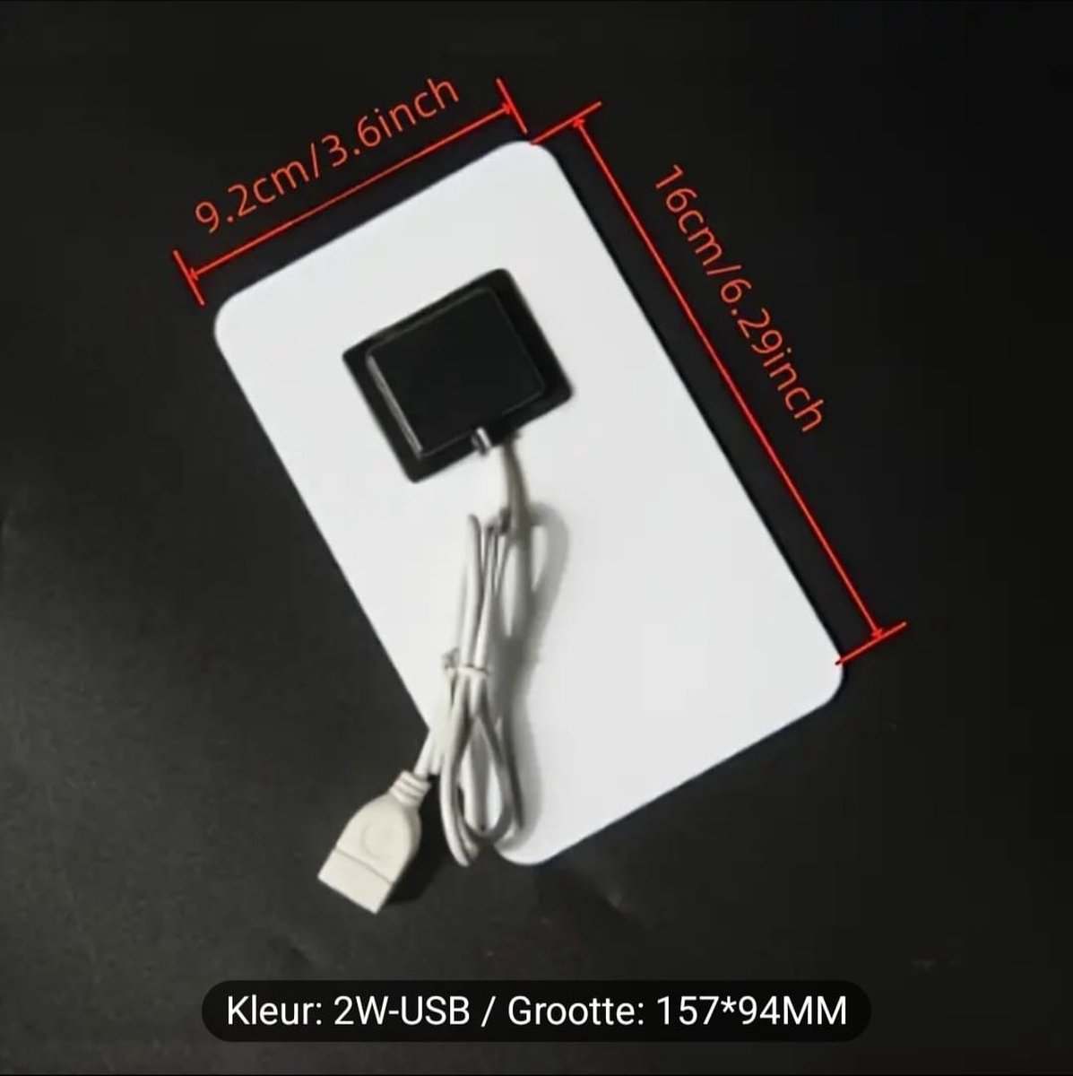 K&R Ventures® Draagbaar Zonnepaneel – Waterdichte Solar Oplader met USB – Zonne-energie Powerbank voor Telefoon, Tablet & Apparaten – Ideaal voor Kamperen, Reizen & Outdoor Gebruik – Compact & Efficiënt – foto 6