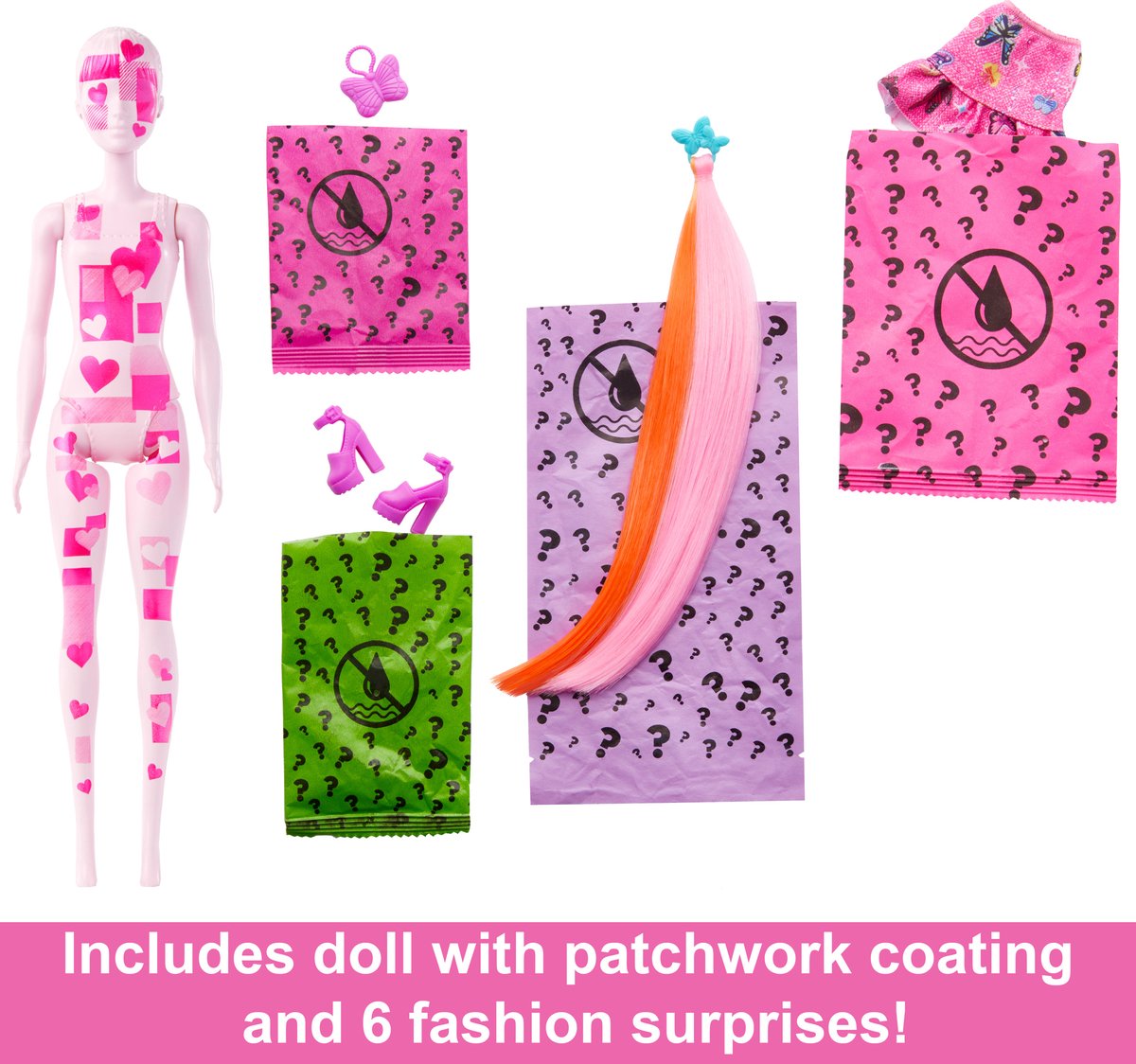 Bol.com Barbie Color Reveal - Barbiepop aanbieding
